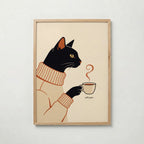 Caffè Gatto Poster – ekram