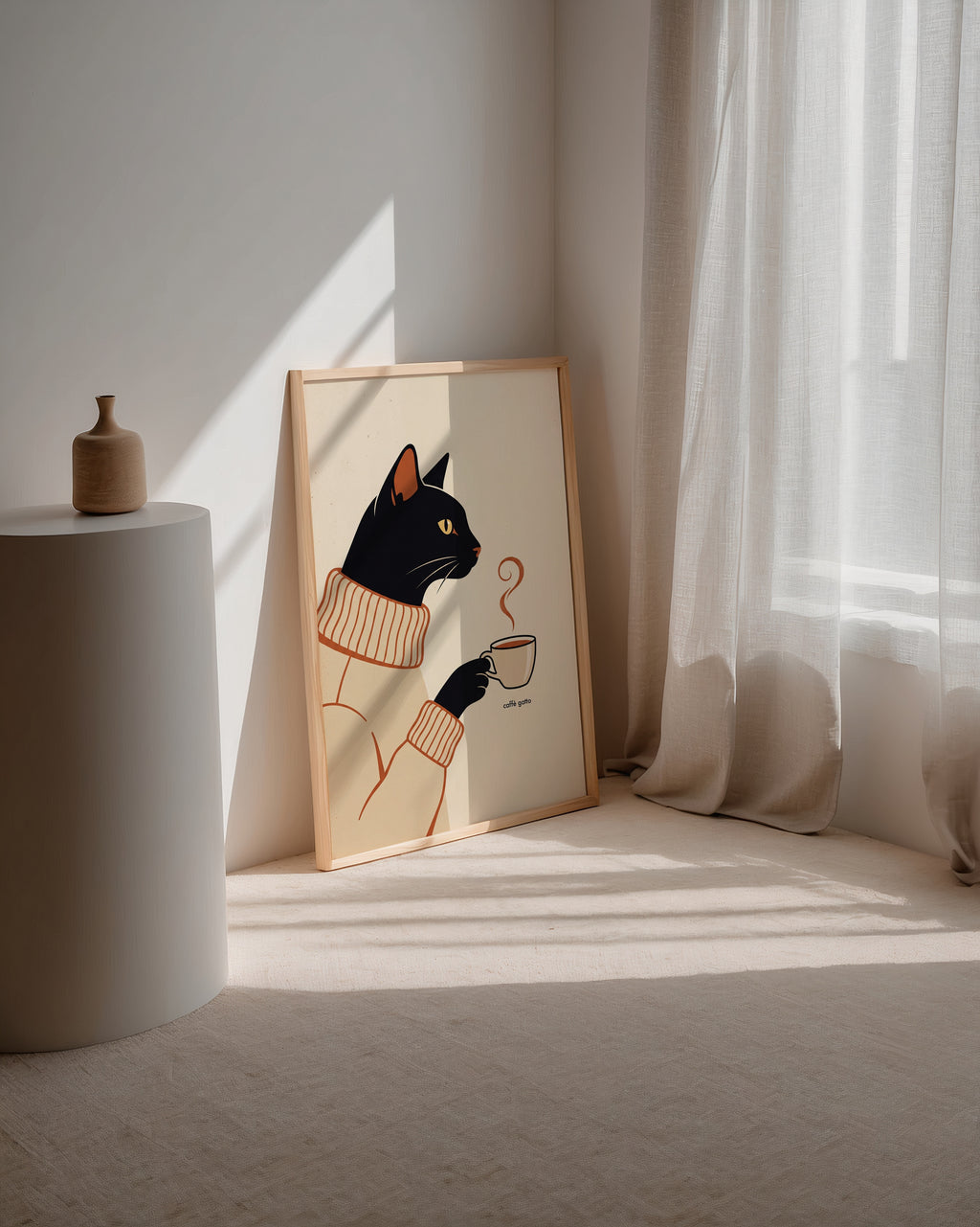 Caffè Gatto Poster – i rum 3