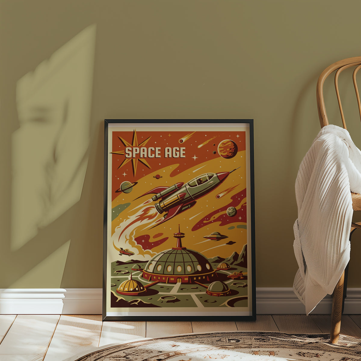 Space Age Poster – i rum 4