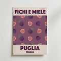 Figs and Honey Poster – canvas utan passepartout
