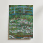 Claude Monet Footbridge Poster – utan passepartout