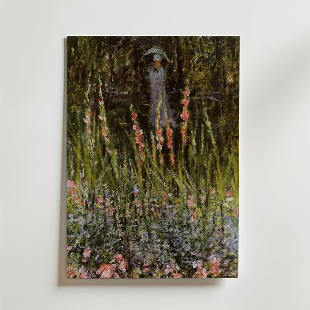Claude Monet The Garden Gate Poster – utan passepartout