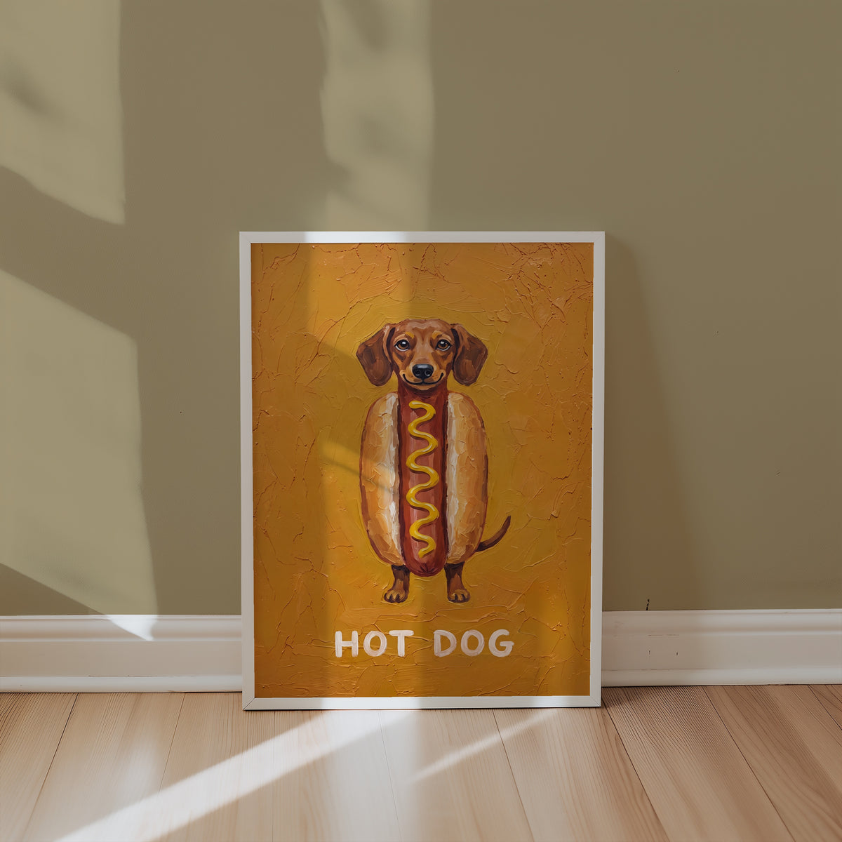 Hot Dog Poster – i rum 4