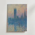 Claude Monet The House Of Parlament Poster – utan passepartout