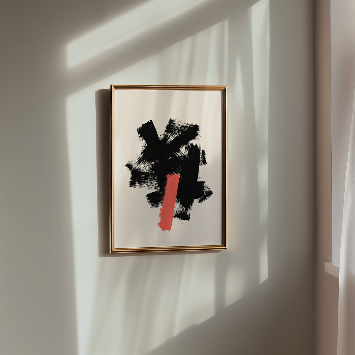 Ink & Coral Poster – i rum 2