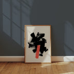 Ink & Coral Poster – i rum 3