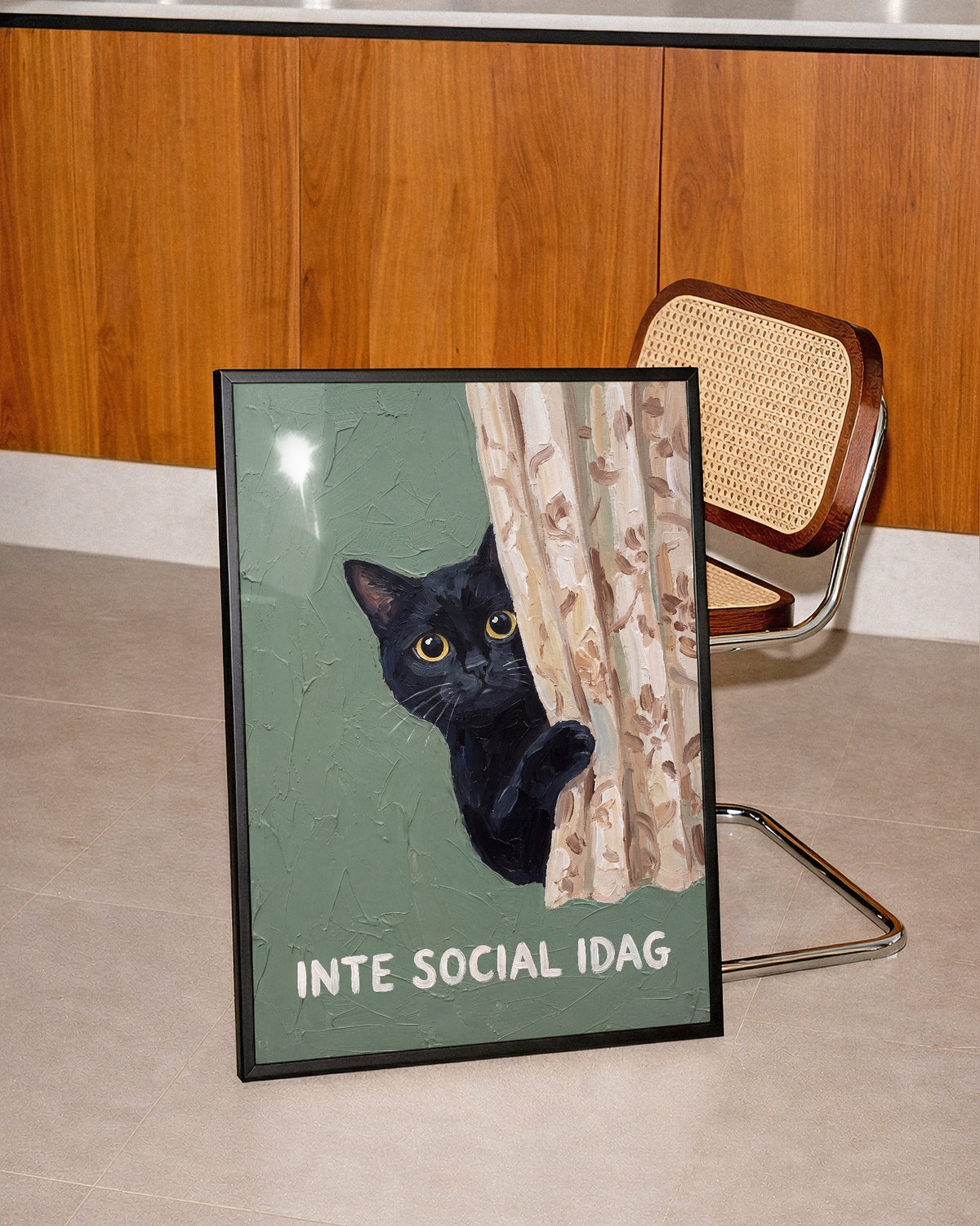 Inte Social Idag Poster – i rum 5