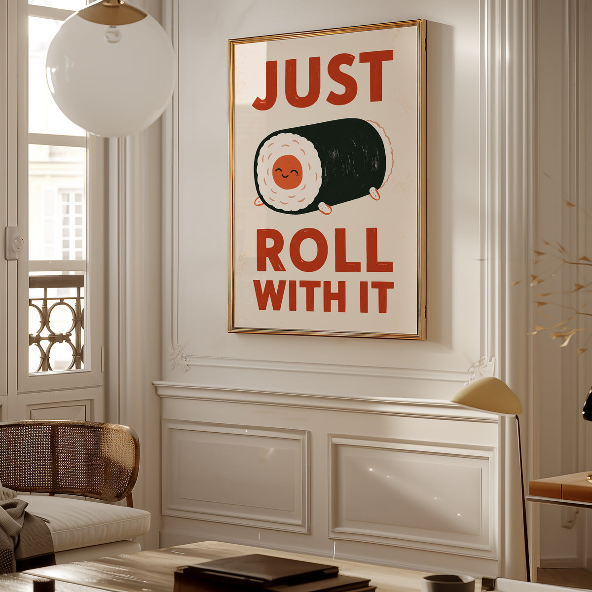 Just Roll With It Poster – i rum 5