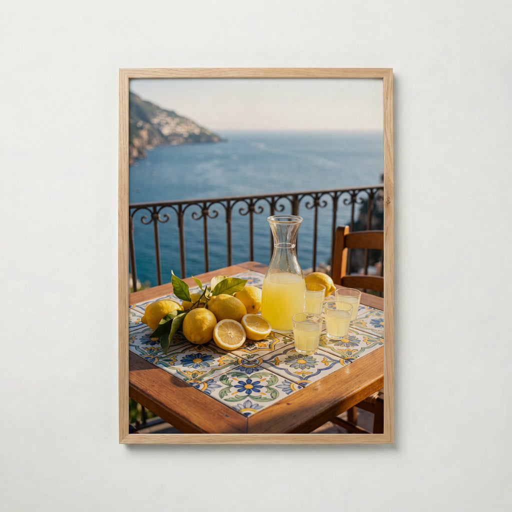 Limoncello på Terrassen Poster – ekram