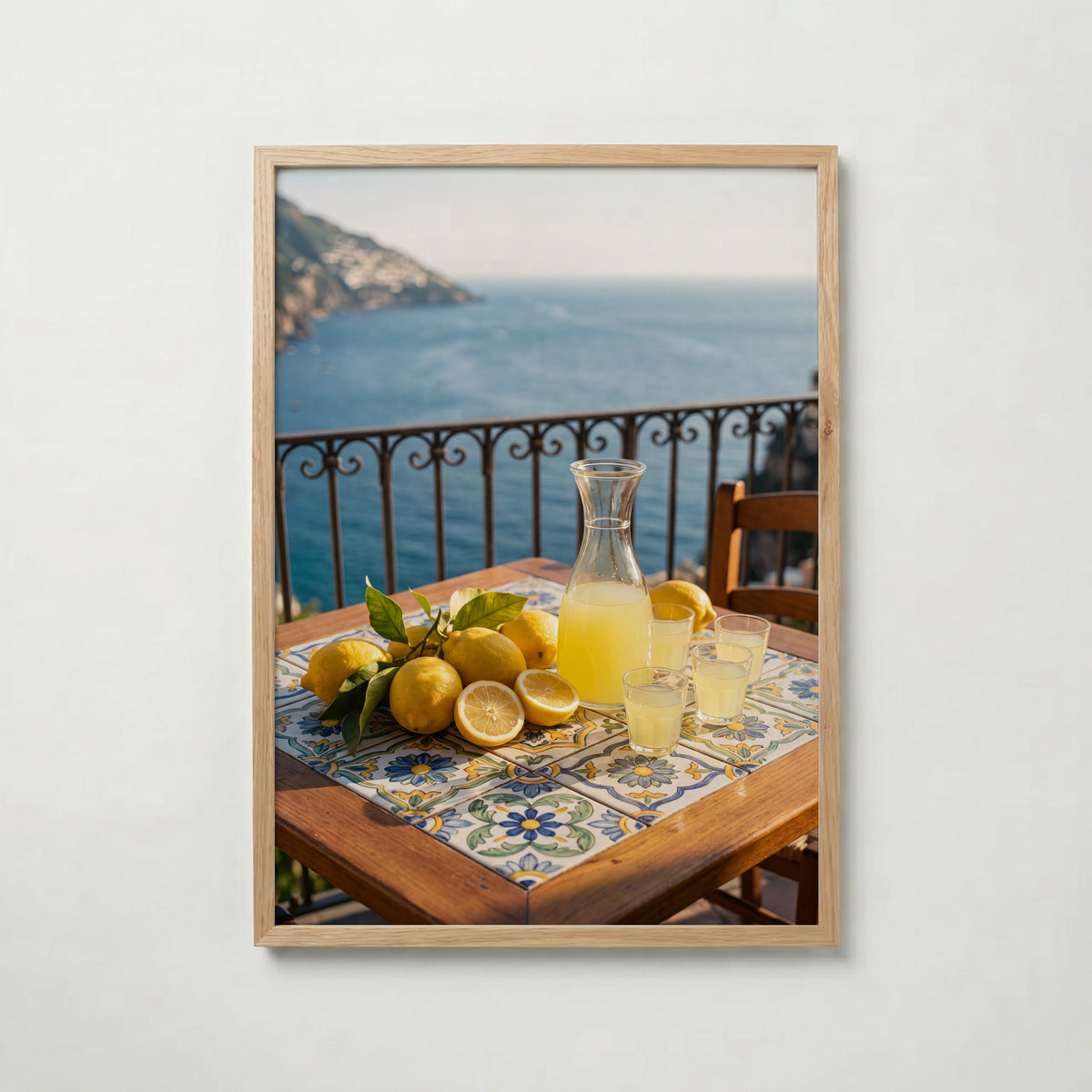 Limoncello på Terrassen Poster – ekram
