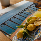 Limoncello på Terrassen Poster – närbild på papper