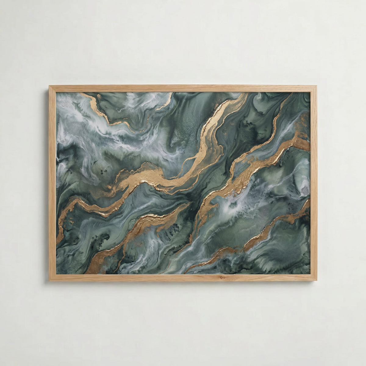 Emerald & Gold Poster – ekram