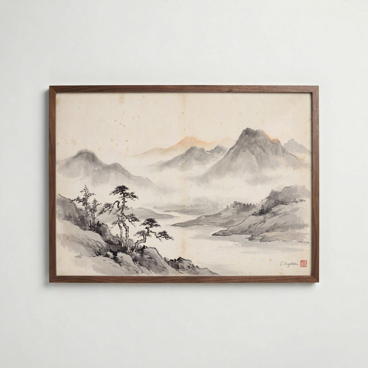 Mountains By Caroline Engström – valnötsram