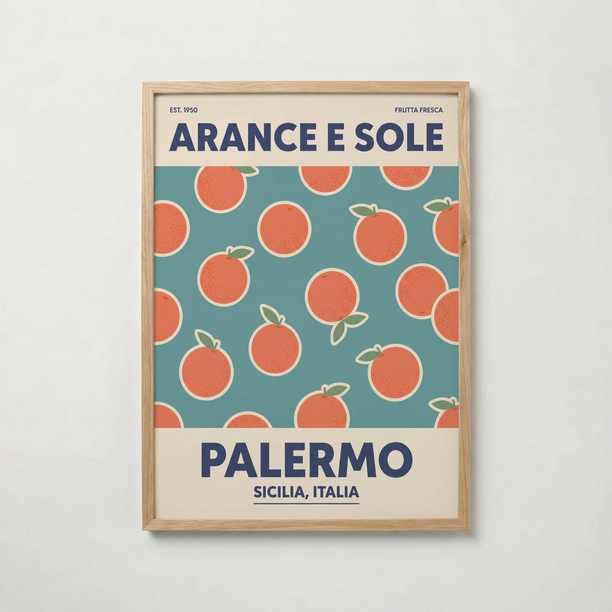 Sicilian Oranges Poster – ekram
