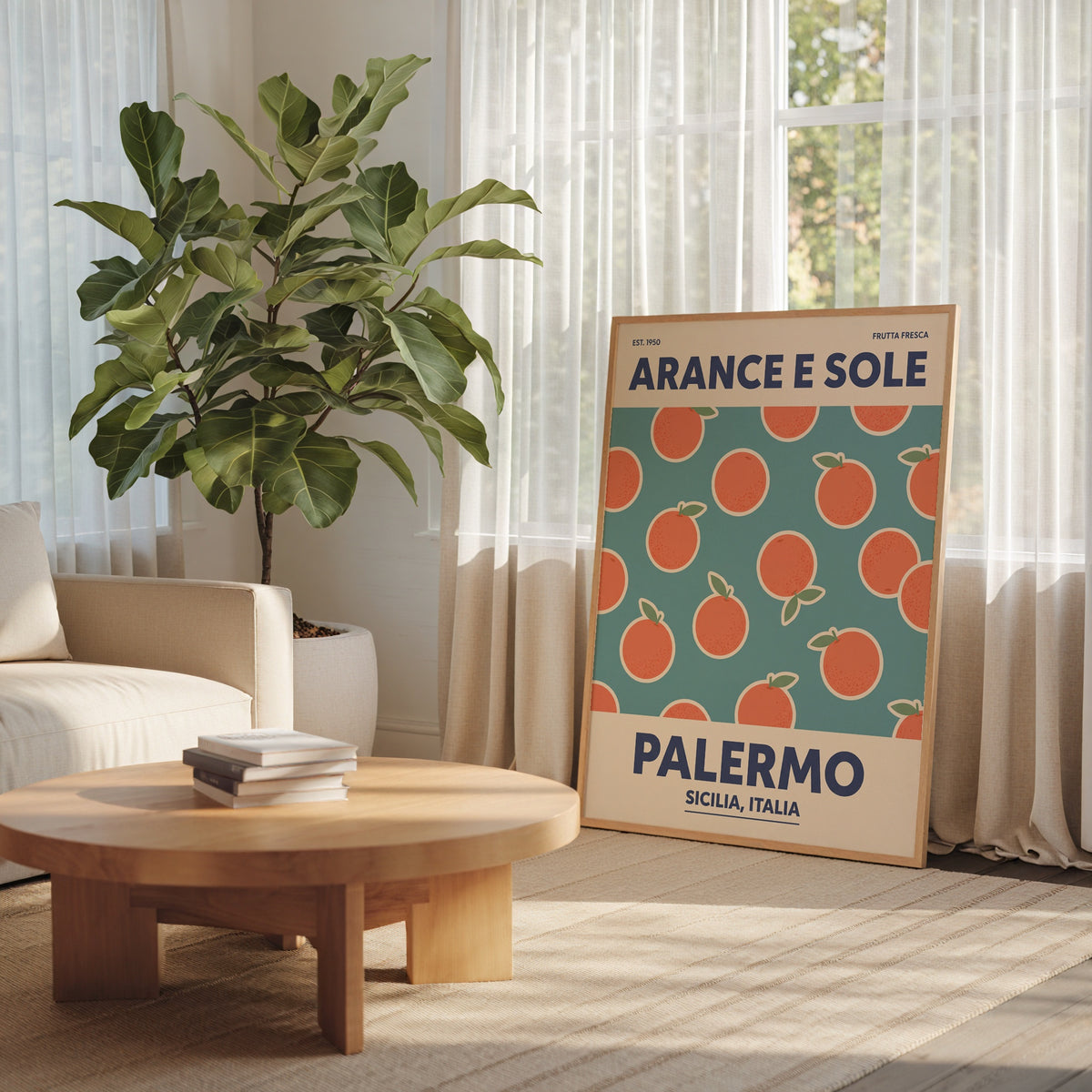Sicilian Oranges Poster – i rum 1