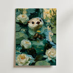 River Otter – canvas utan passepartout