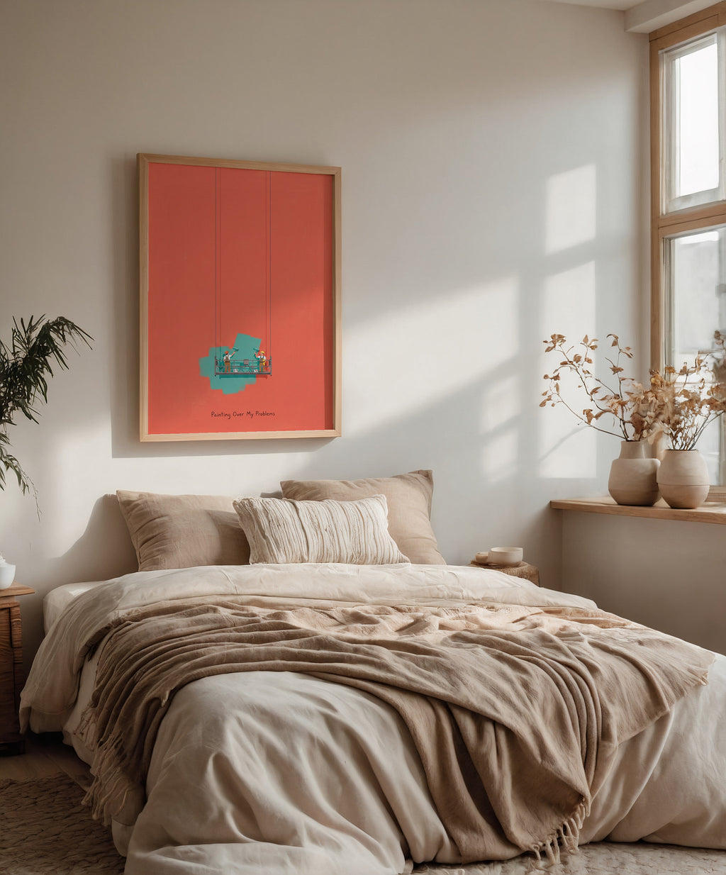 Painting Over My Problems Poster – i rum 5