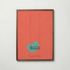 Painting Over My Problems Poster – valnötsram