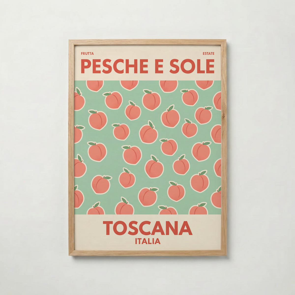 Tuscan Peaches Poster – ekram