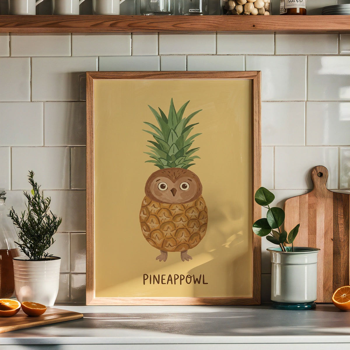 Pineappowl Poster – i rum 4