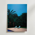 Hiroshi Nagai Poolside Silence utan passepartout