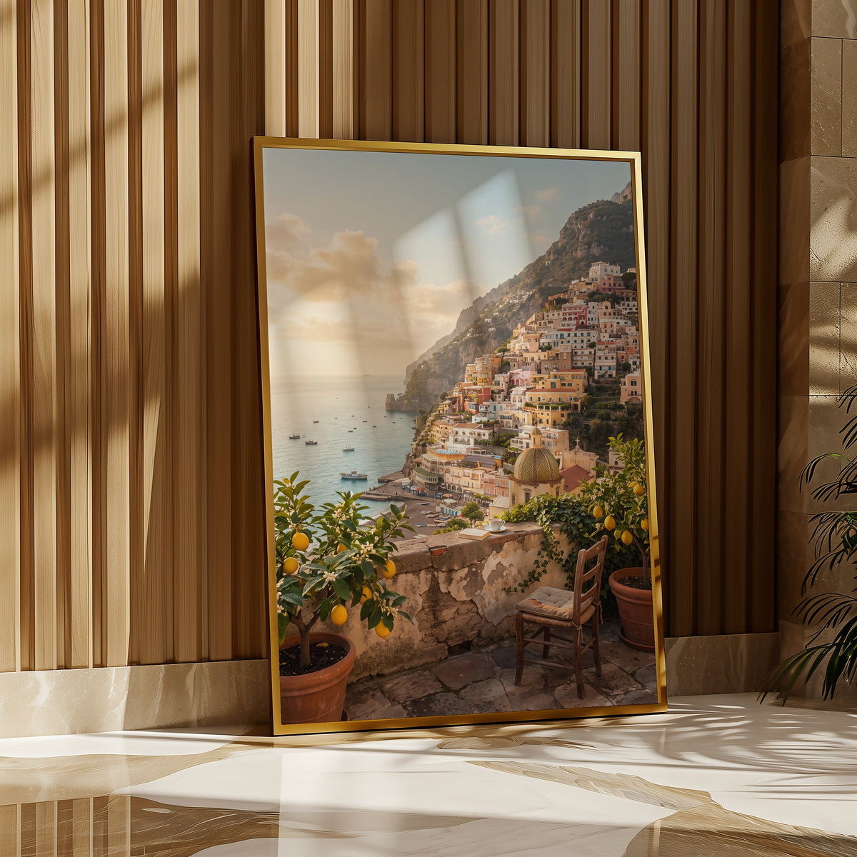 Positano Morgon Poster – i rum 3