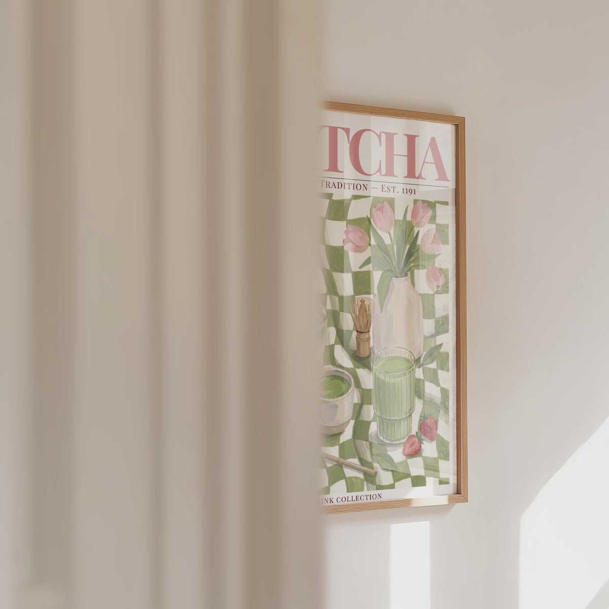 Matcha Poster – väggvideo