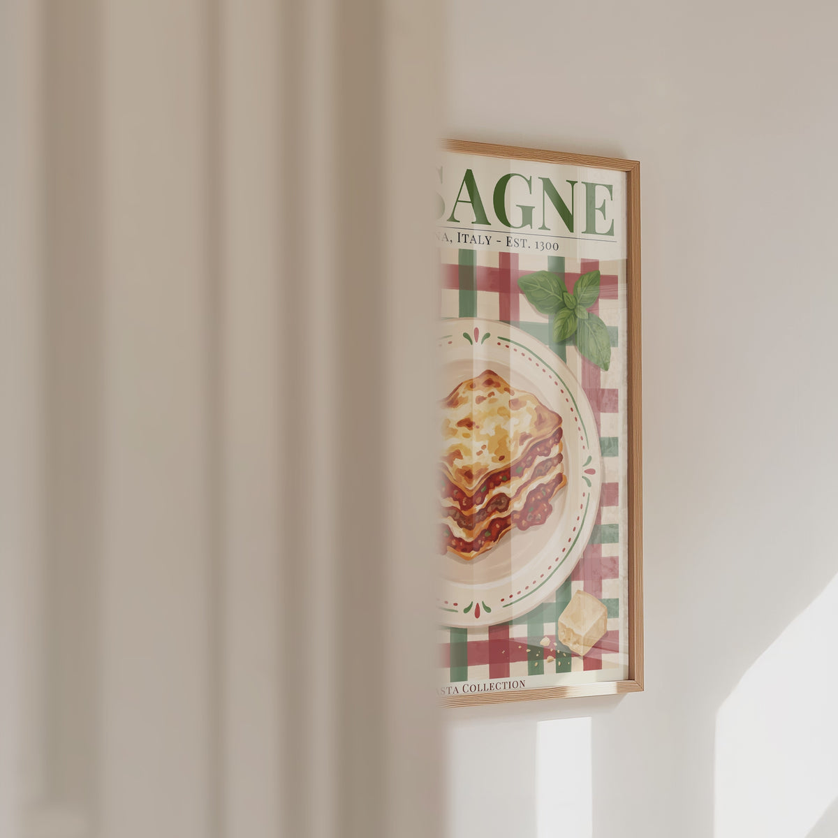 Lasagne Poster – väggvideo
