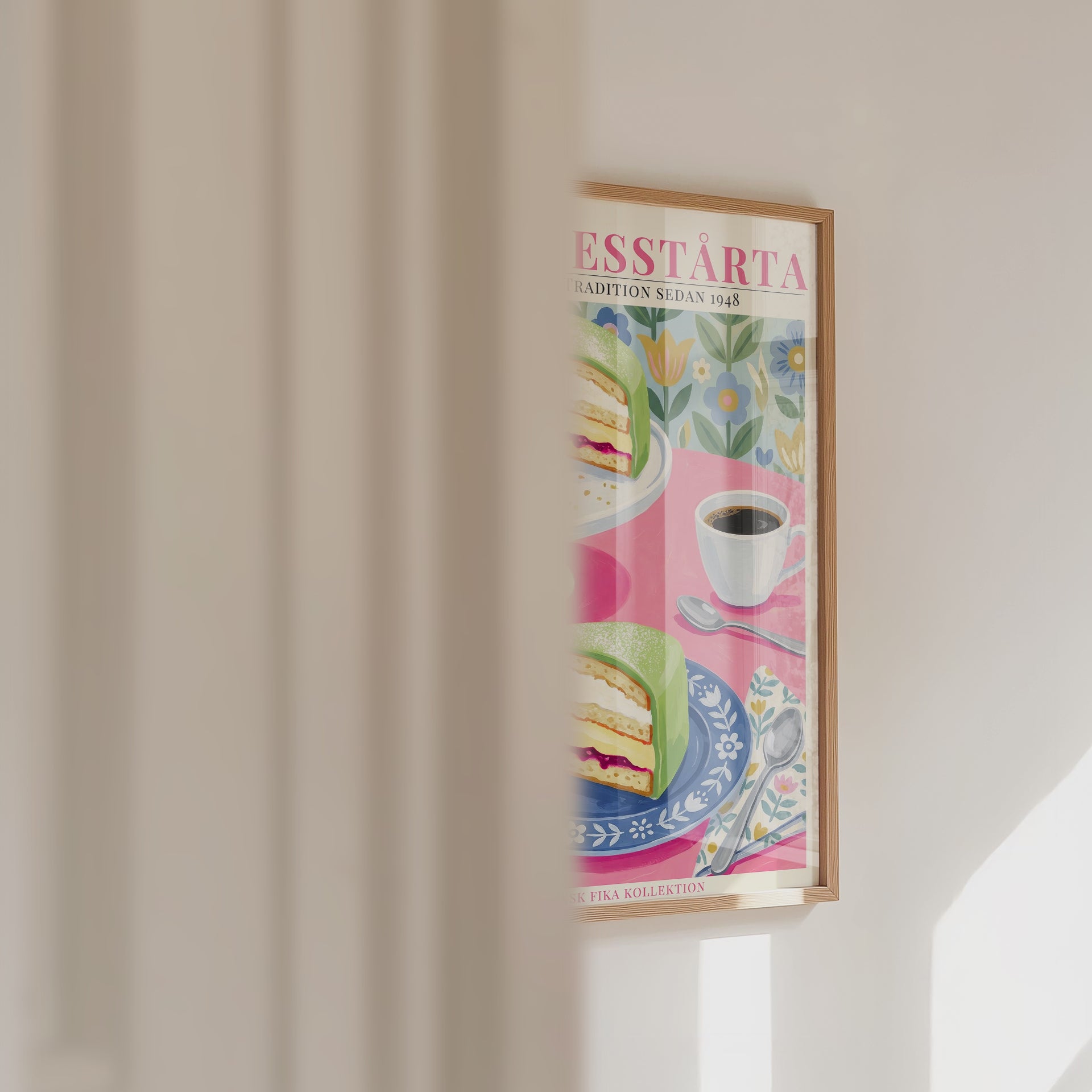 Prinsesstårta Poster – väggvideo