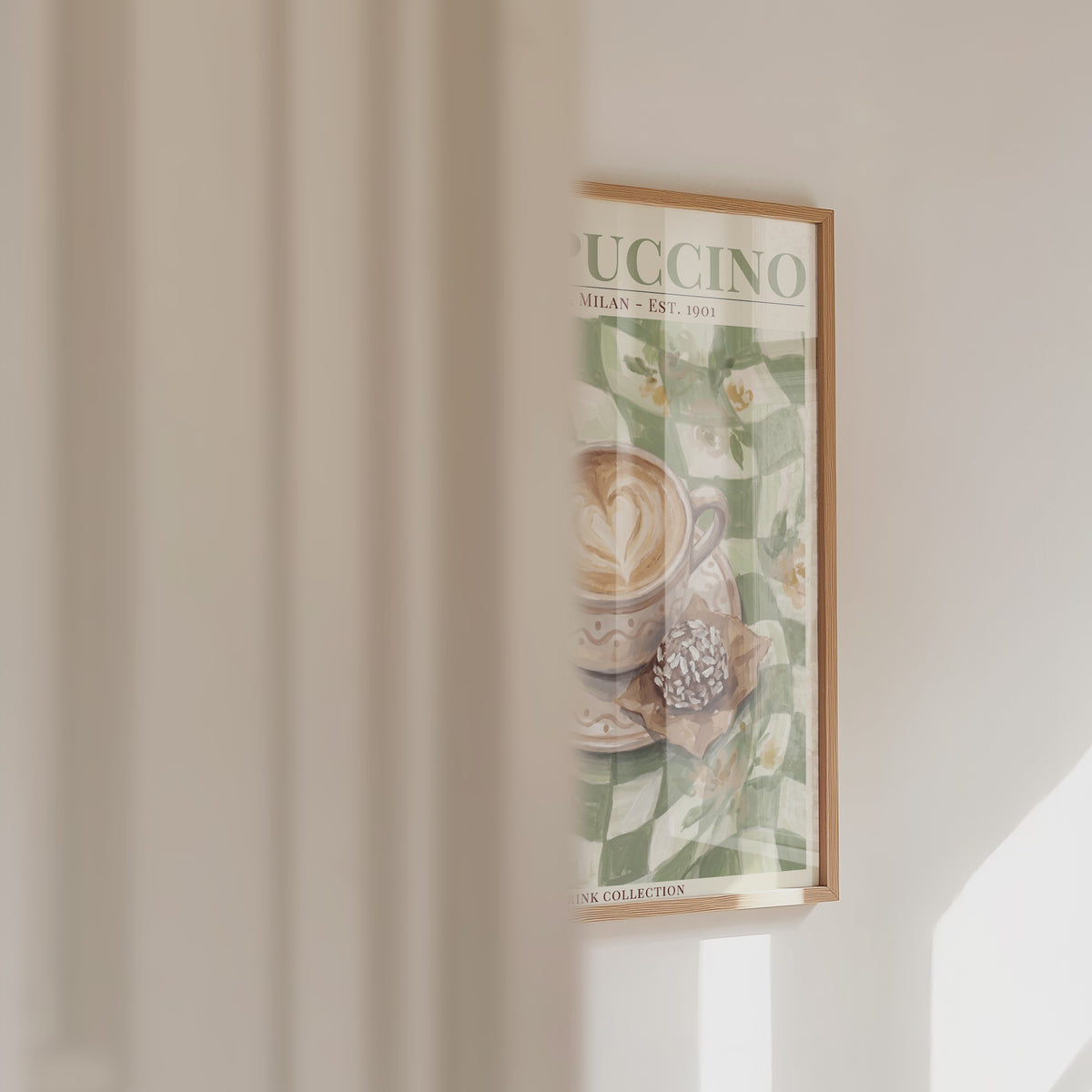 Cappuccino Poster – väggvideo