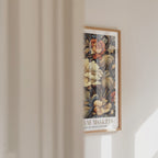 Golden Flowers Pattern William Morris Poster