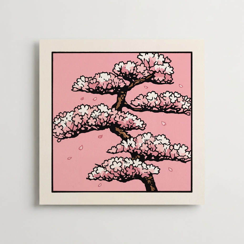 Sakura Bonsai Poster – produktbild