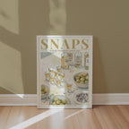 Snaps poster i rumsmiljö - Bozetto