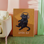 Stör Ej Poster – i rum 1