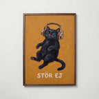 Stör Ej Poster – valnötsram