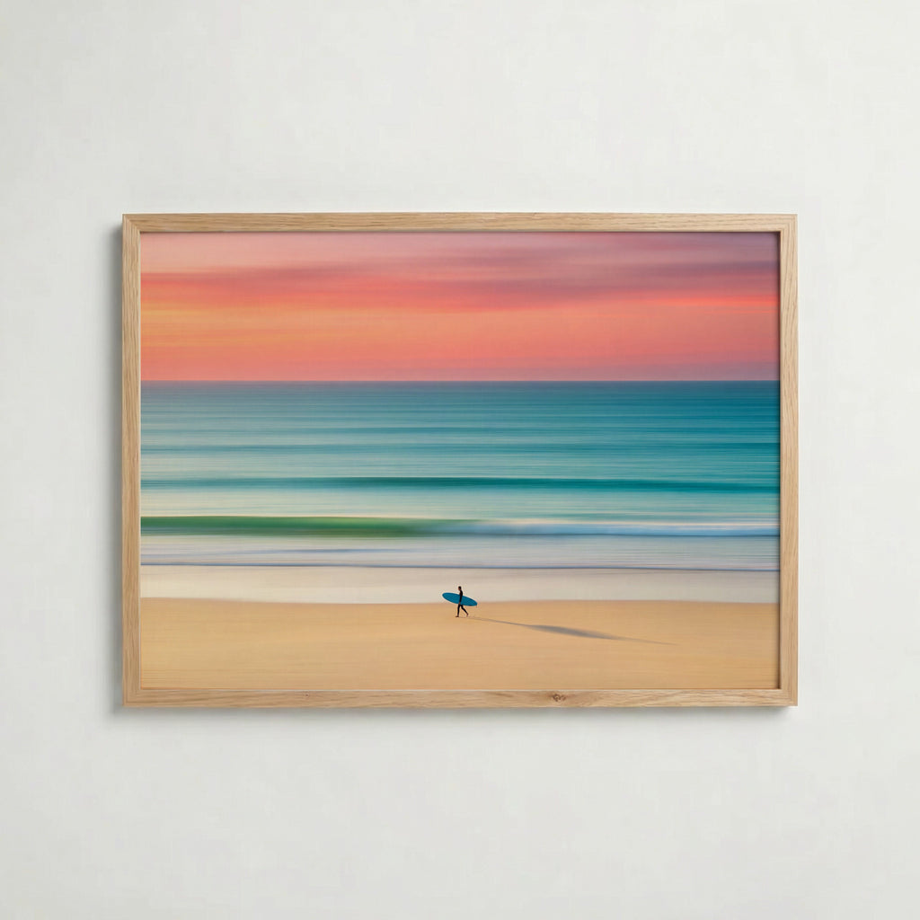 Sunrise Surfer Poster – ekram