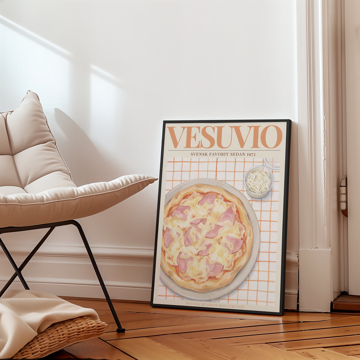 Vesuvio poster i inredning - Bozetto