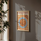 Vodka Pasta poster i stilren inredning – Bozetto konsttryck i hög kvalitet