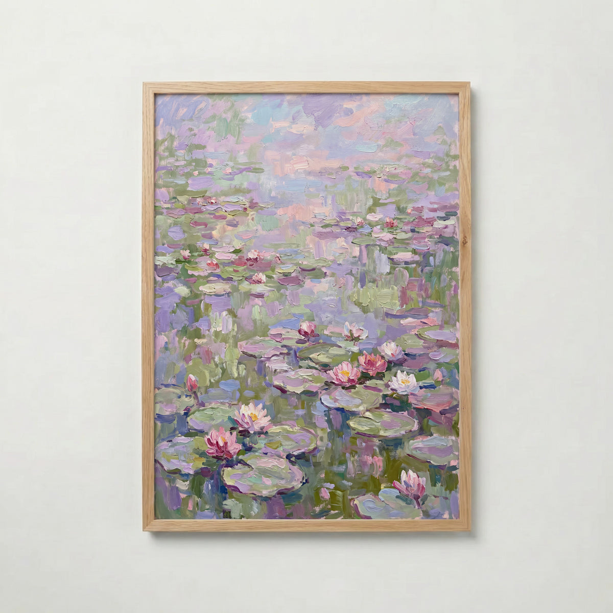 Waterlily Pond Poster – ekram