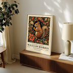 William Morris Squirrel Poster – i rum 2