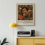 William Morris Squirrel Poster – i rum 3