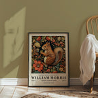 William Morris Squirrel Poster – i rum 4
