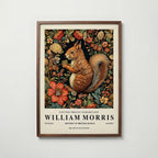 William Morris Squirrel Poster – valnötsram