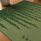 Silent Willow Cat poster paper_desk på skrivbord – Bozetto